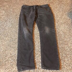 Bullhead Denim Co. Womens Skinny Medium Black Wash Pull‎ On Jeans